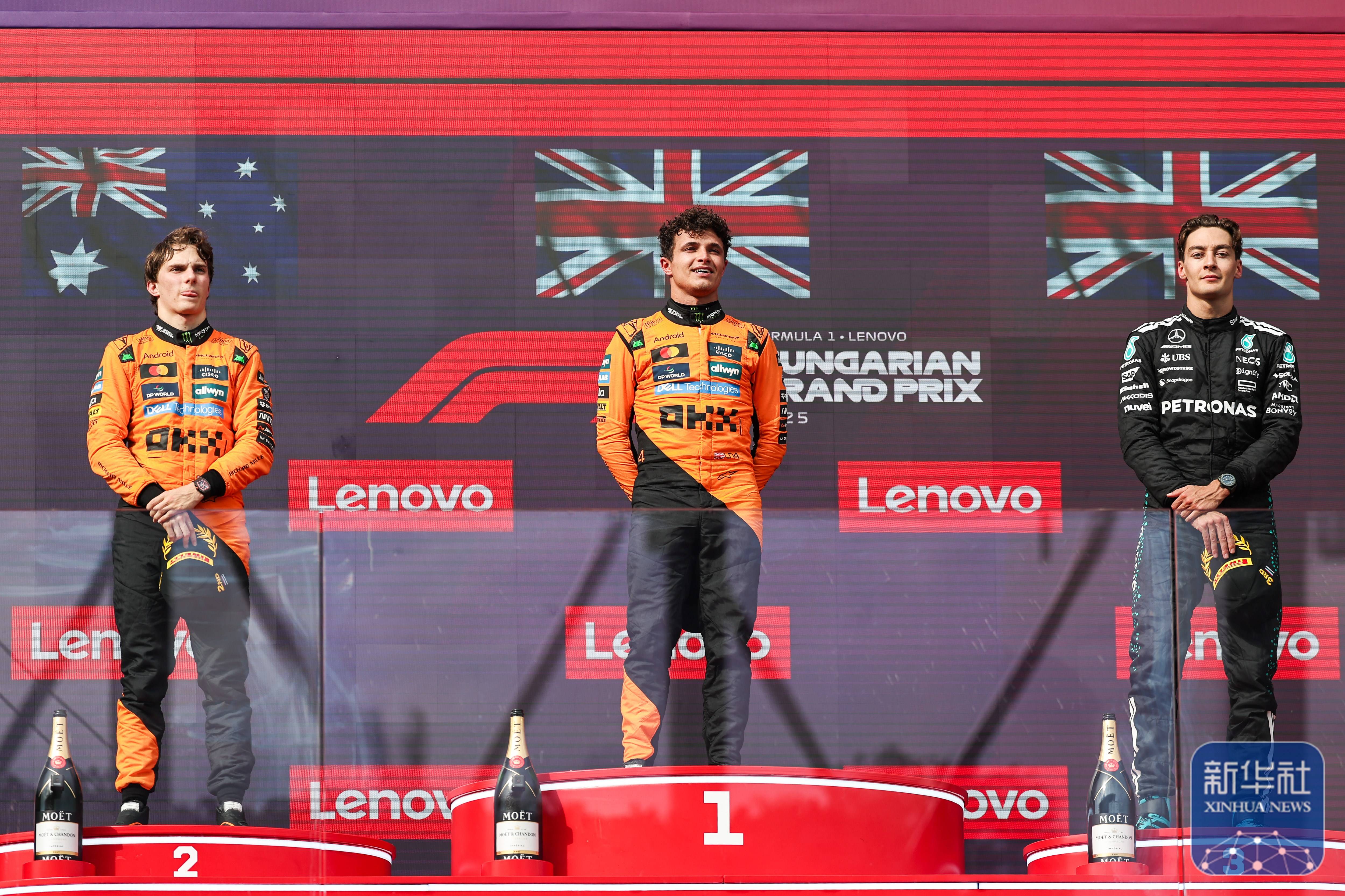 迈凯伦横扫梅赛德斯，诺里斯高光表现